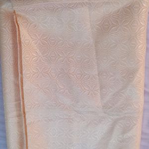 New Orange Nd White Party Wear Shawl