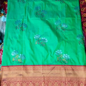 Beautiful Benarasi Soft Silk Saree