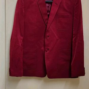 High Quality Red Blazer Men Size 44