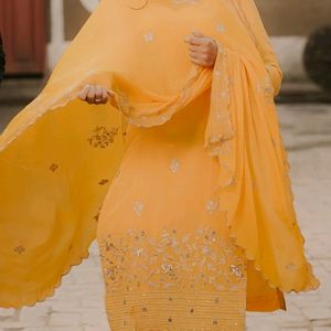 Yellow Salwar Suit