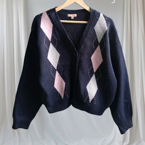 V-neck Cardigan