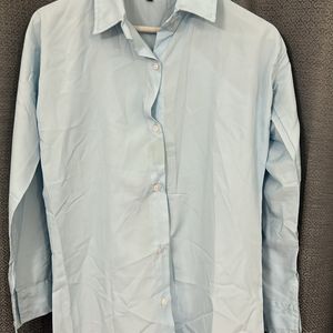 Light blue full sleeve shirt