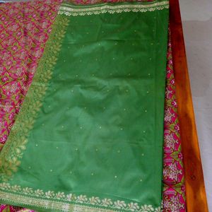 Green Saree