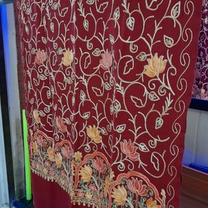 Kashmiri Embroidery Woollen Shawl