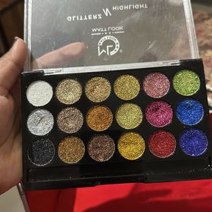 Longlastic Glitter Eyeshadow Palette