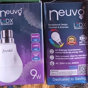 Combo Of Two Neuvo 9W LED Bulbs