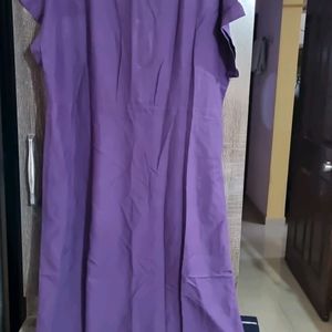 Korean Purple Dress From COVETBLAN