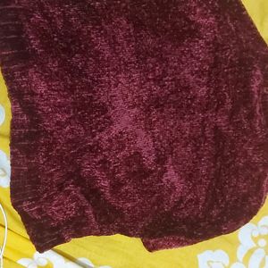 Soft Wool Warmer | RED WINE