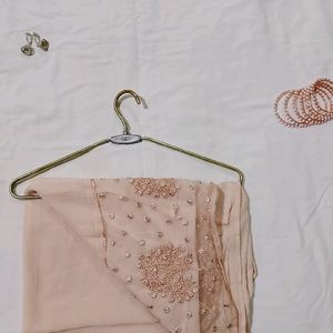 Peach Kurta Set