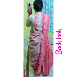 'W' Branded Co-ord Set  With Attached Dupatta