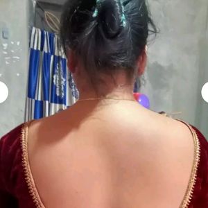 New  Backless Blouse