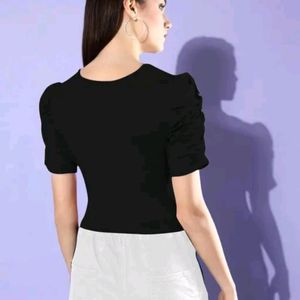 Woman Stylish Shoulder Top