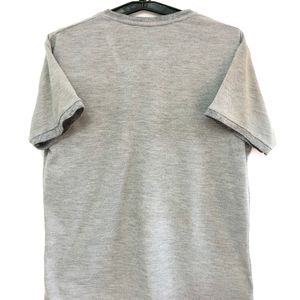 Grey Colour Casual Tshirt