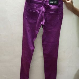 Purple Skinny Jeans