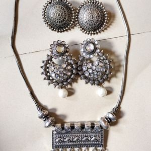 Beautiful Silver Jewellery Set 🤍🤍