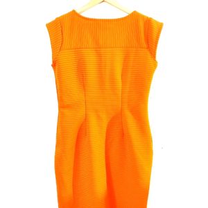 Orange Bodycon Dress