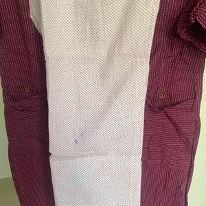 Purple Kurti With Pant