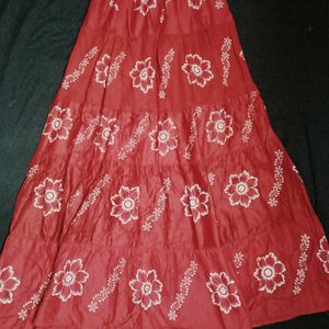 Floral Women Skirt