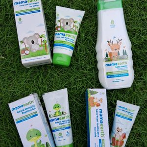 Mamaearth Baby Combo Cream,Powder,paste,repellent