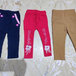 Combo Of 3 New Pants With One Freebie