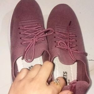 Pink Female Sports Shoes