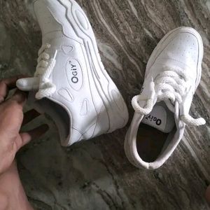 White Unisex Sneakers