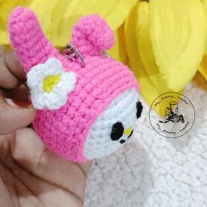 Amigurumi Mymelody Face Keychain