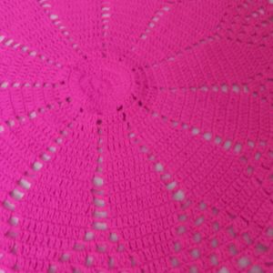 Beautiful Pink Round Shape Thalposh