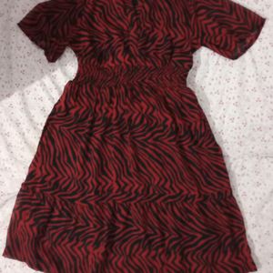 ❤️🤍Animal Print Mini Dress