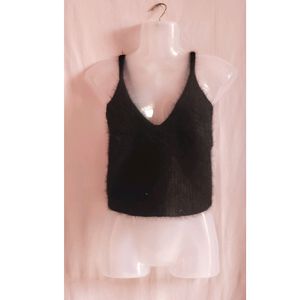 Black Sleeveless Top