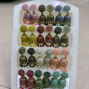 Oxodise Earrings Combo of 12 Colors New