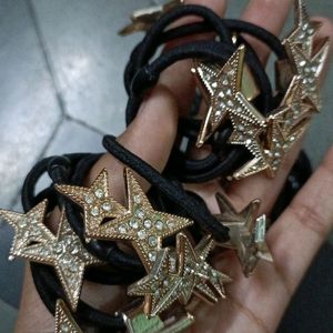 24 Pcs Start Rubber Bands