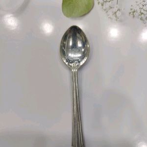 Pure Silver Katori Weight Is 19.5 Gram +Spoon