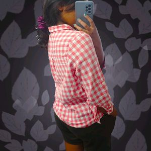 Cotton Candy Checkered Shirt