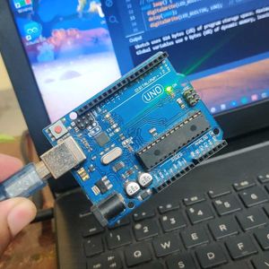 Arduino Uno With It's Cable