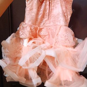 Baby Girl Party Wear Dress. 6to9 Month