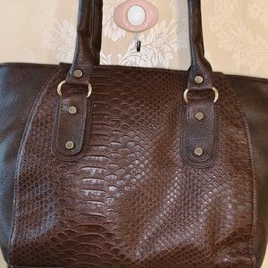 Textured Shoulder Bag