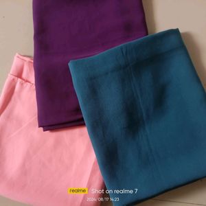 Ciffon Hijabs Combo Set Of 3