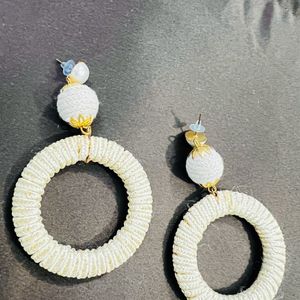 Offwhite Handmade Earrings