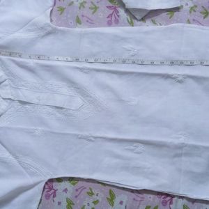 Chikankari Kurta Paijama Set