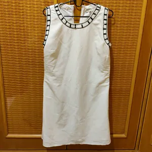 Koovs White sleeveless Top/Tunic by Udita