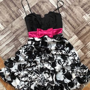 Satin Short Party Wear Dress