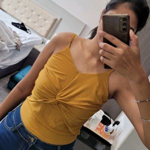 Mustard Yellow Top