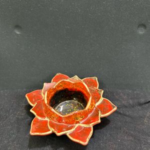 Resin Lotus Diya 1