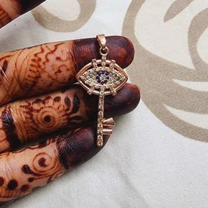 Key Pendant SS Rosegold Antitarnish