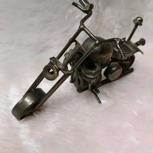 Metal Handicraft Bullet Bike Miniature