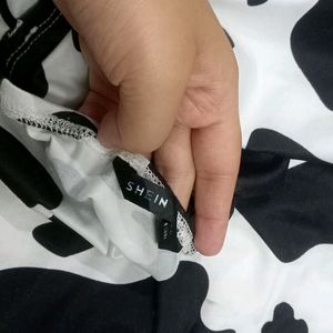 Cow Print Dress