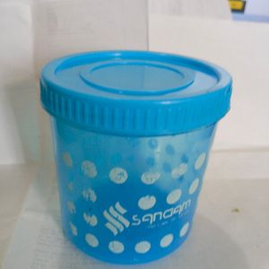 Tough Plastic jar | Container Blue