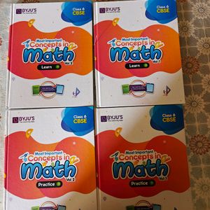 Grade 6 Byju's Math Books