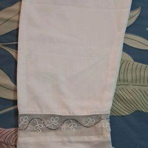 Mul Cotton  Chikenkiri  Kurta N  TROUSER